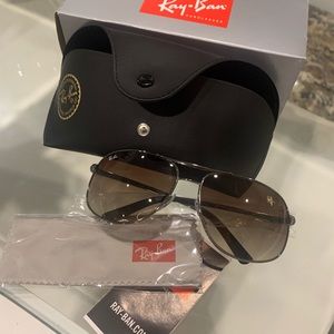 Ray Ban Colonel Style Black w grey gradient